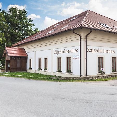 Pivovar A Penzion Grasel Český Rudolec Exterior foto